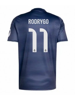 Billige Real Madrid Rodrygo Goes #11 Bortedrakt 2025-26 Kortermet